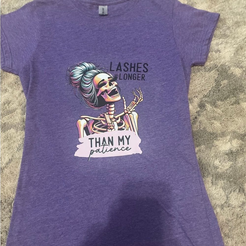 Purple Graphic Kids T-Shirt